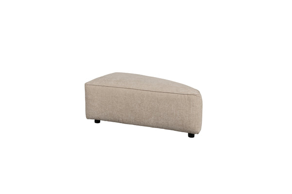 Hunter bank element rond hoek rechts sand