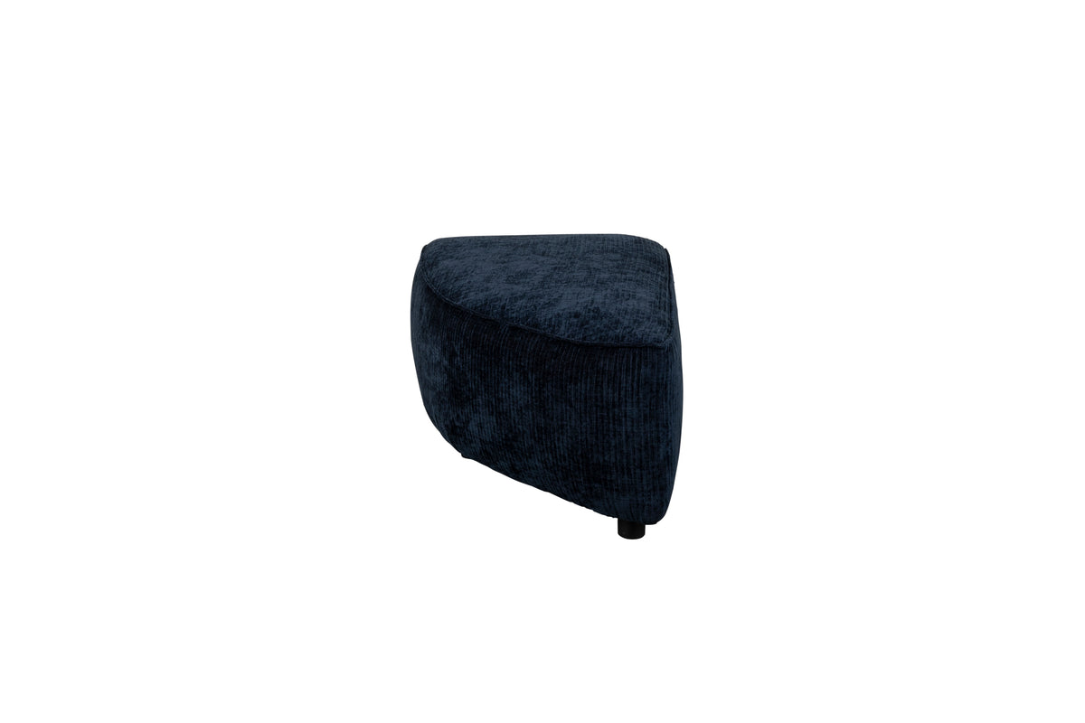 Hunter bank element rond hoek links navy