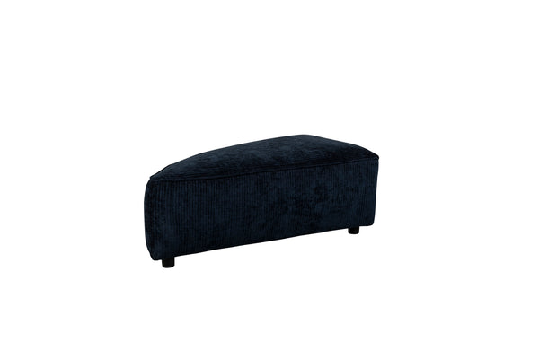 Hunter bank element rond hoek links navy