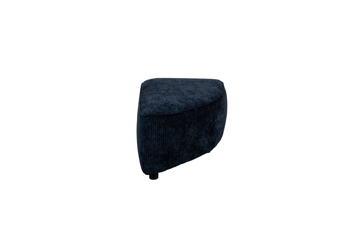 Hunter bank element rond hoek rechts navy
