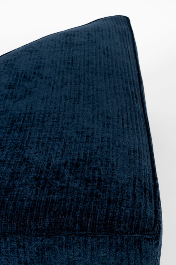 Hunter bank element rond hoek rechts navy