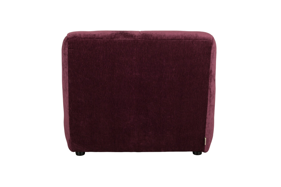 Bank Giada 1-zits Plum