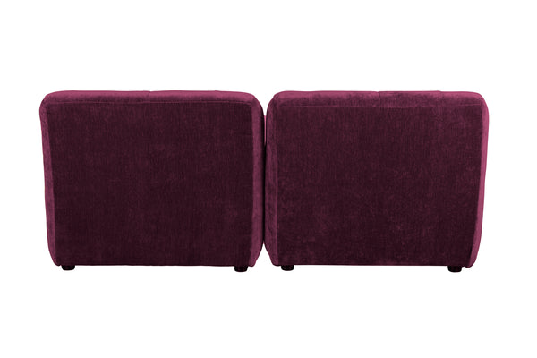 Bank Giada 2-zits Plum