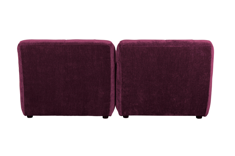 Bank Giada 2-zits Plum