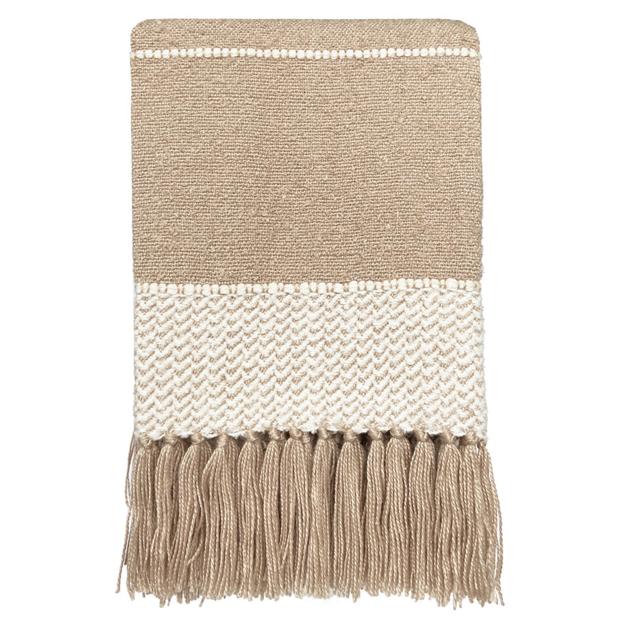 Malagoon plaid berber - haverbeige - 125x150cm