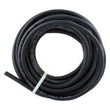 Rubber kabel glad 3x1.0 zwart        10m