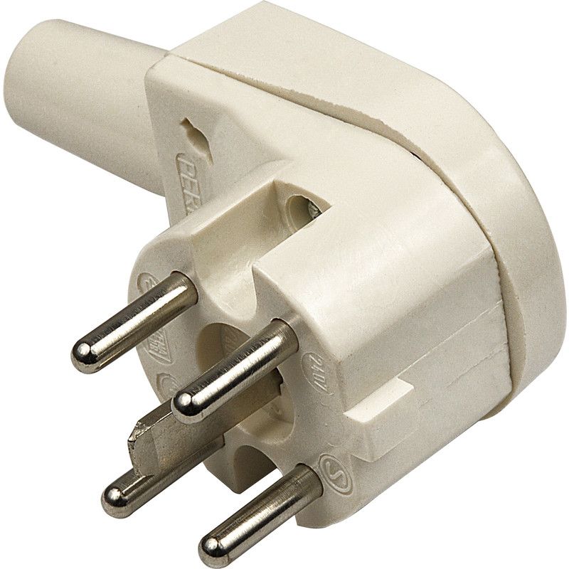 Perilex stekker haaks 16a