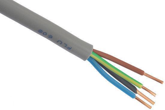 Buitenkabel xmvk 4x2.5 grijs         25m