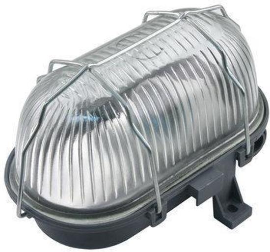 Swd bullie ovaal 60w               grijs