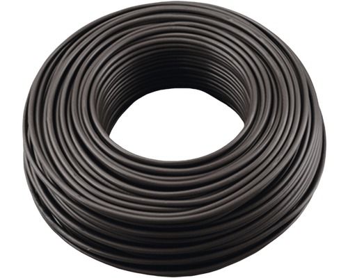 Installatiedraad vd 1.5 zwart        10m