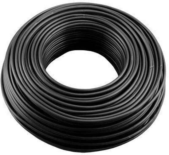 Installatiedraad vd 1.5 zwart        20m