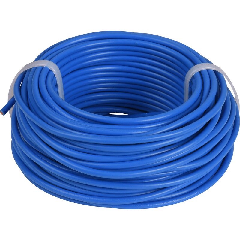 Installatiedraad vd 2.5 blauw        20m