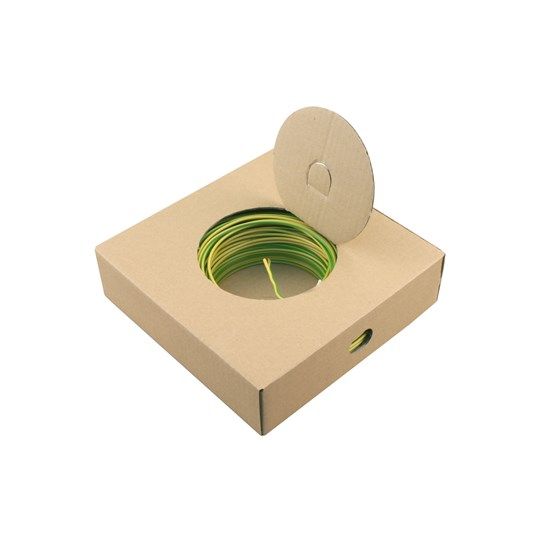 Installatiedraad vd 2.5 ge/gr         5m