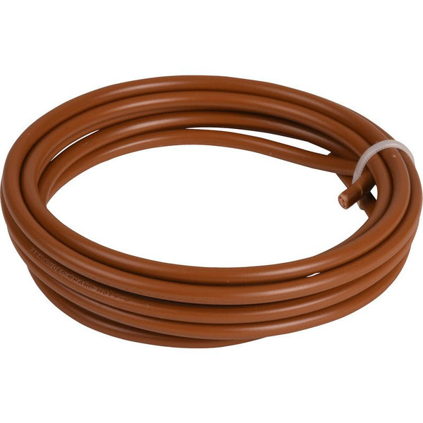 Installatiedraad vd 6.0 bruin       2.5m