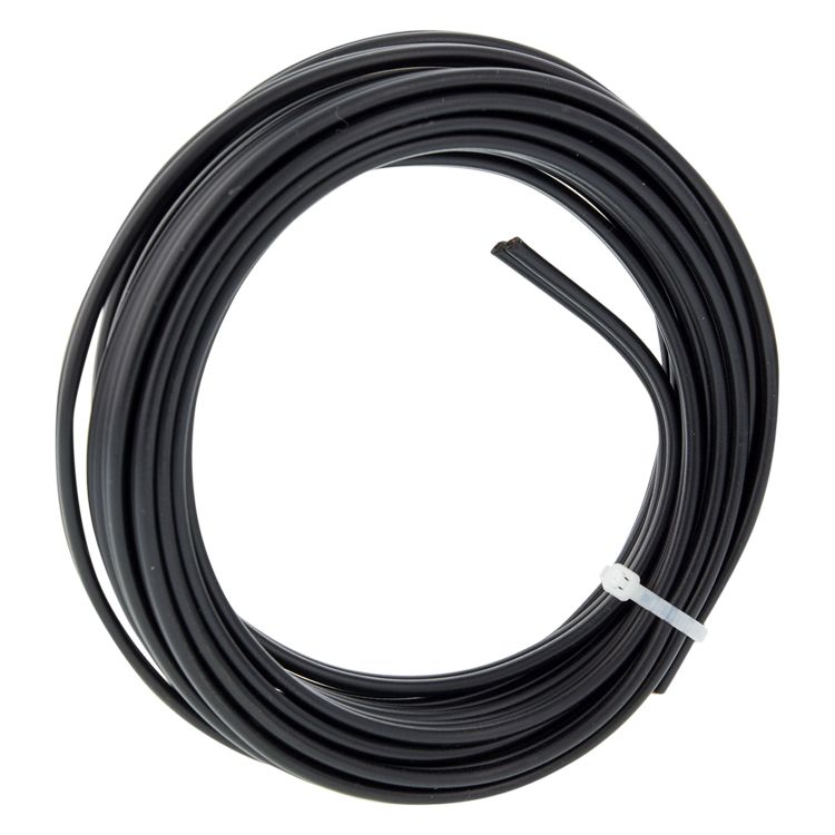 Tweelingsnoer 2x0.75 zwart            5m