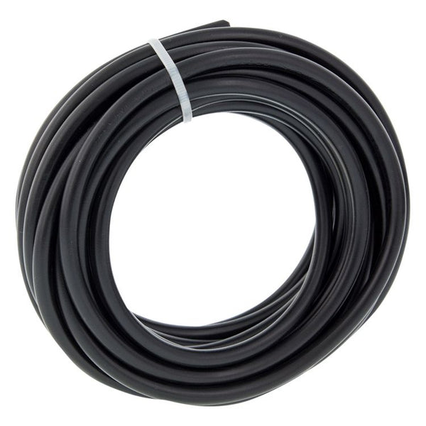 Huishoudsnoer vmvs 2x0.75 zwart       5m