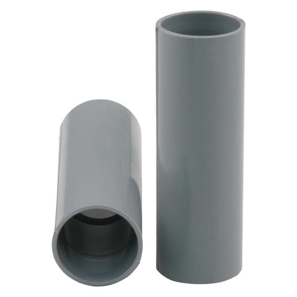 Sok pvc 3/4 grijs                    (3)