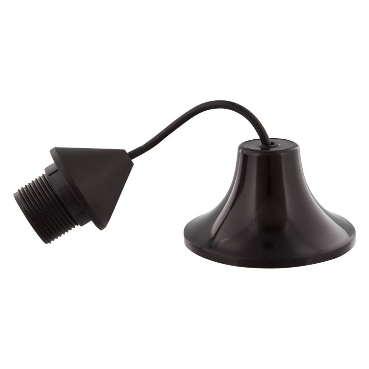 Snoerpendel e27                    zwart