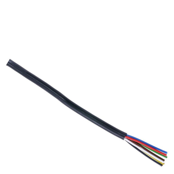 Autokabel vinyl 7x1.5 zwart          10m