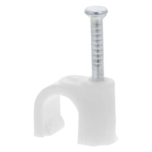 Kabelclip rond 7mm wit (170)