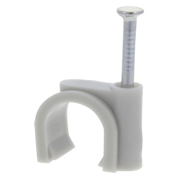 Kabelclip rond 14mm grijs (40)