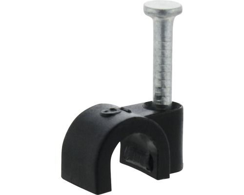 Ql kabelclip rond 5mm zwart (20)