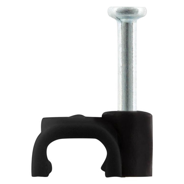 Ql kabelclip plat 6mm zwart (20)