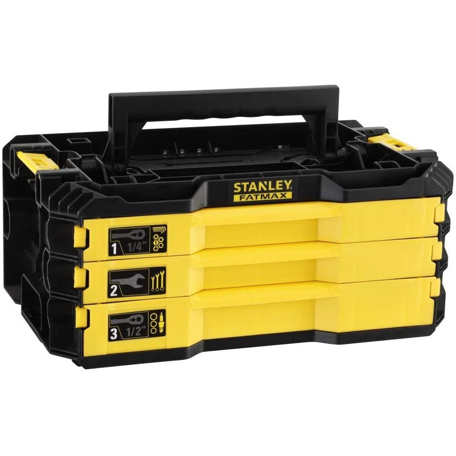 Stanley koffers pro-stack kit | 3 lades