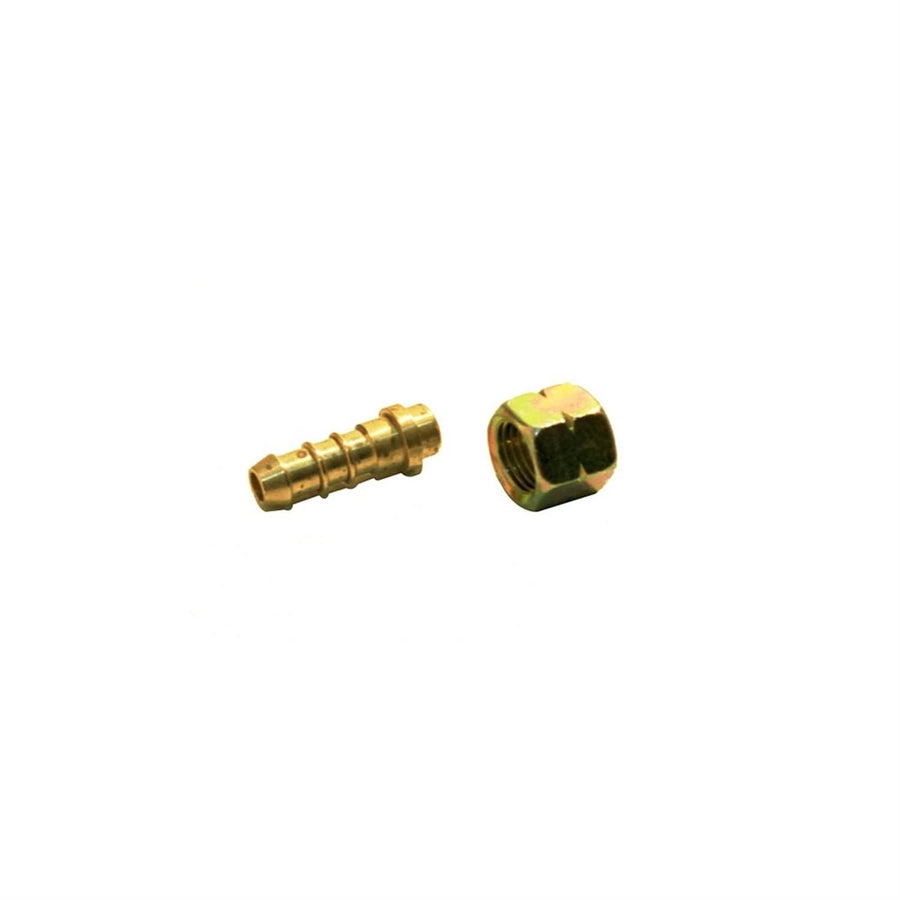 Gimeg slangpilaar met wartelmoer 1/4 inch links bi