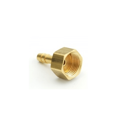 Gimeg slangpilaar 3/8 inch binnen messing