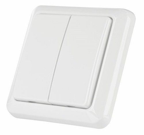 AWST-8802 Dubbele Draadloze Wandschakelaar