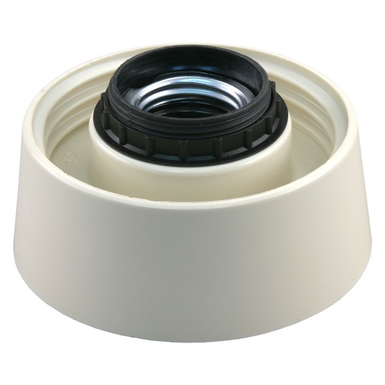 Schroefrand recht 40w              creme