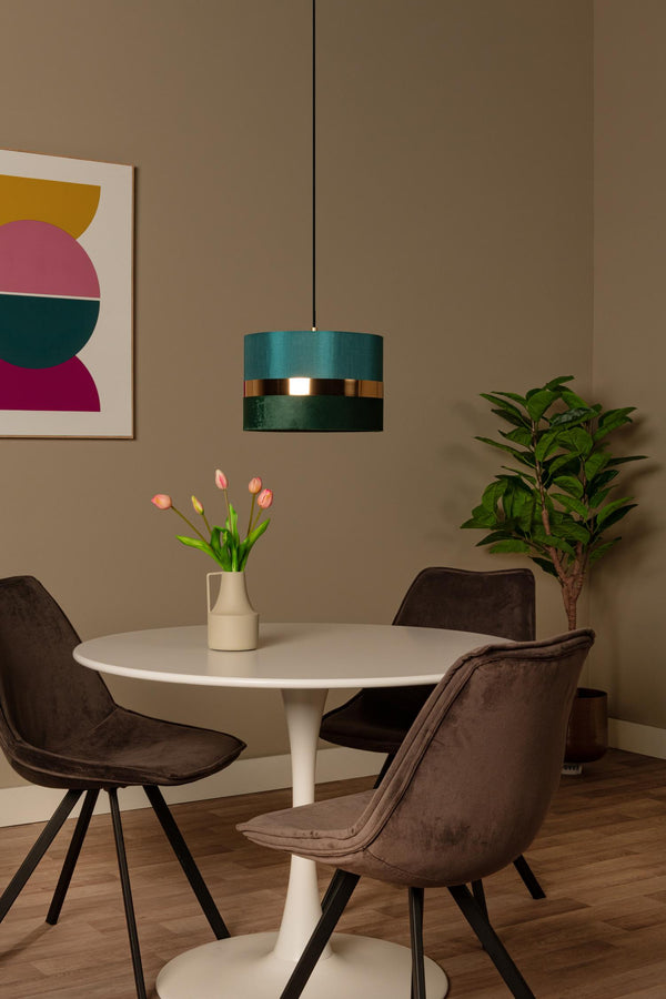 Lucide EXTRAVAGANZA TUSSE hanglamp Ø 30 cm, E27, groen