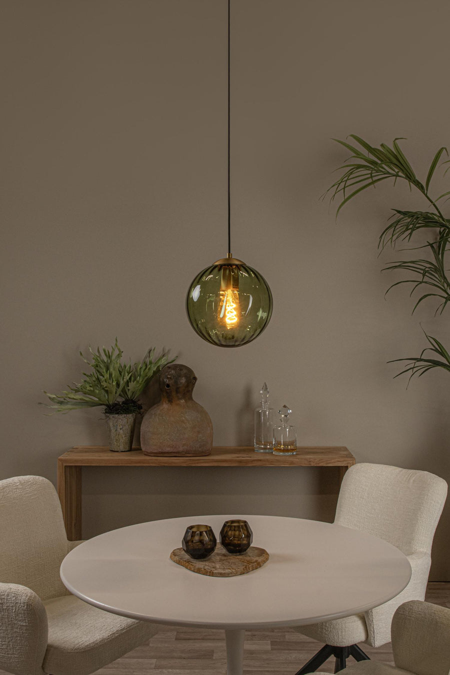 Lucide MONSARAZ hanglamp Ø 25 cm, E27, groen