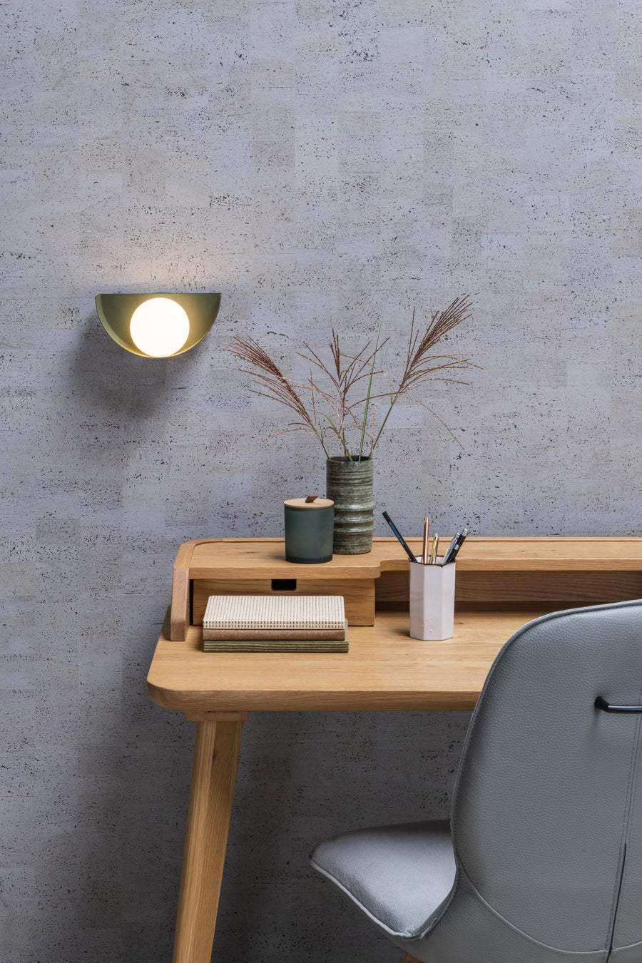 Lucide BENNI wandlamp G9, groen