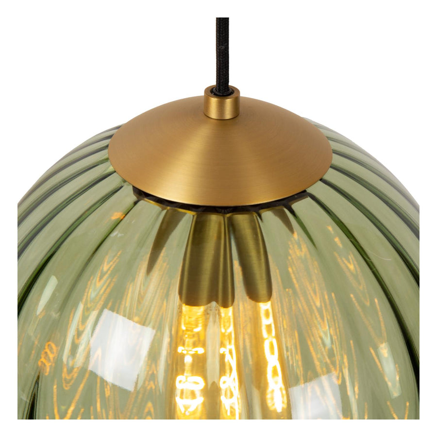 Lucide MONSARAZ hanglamp 4 × E27, groen