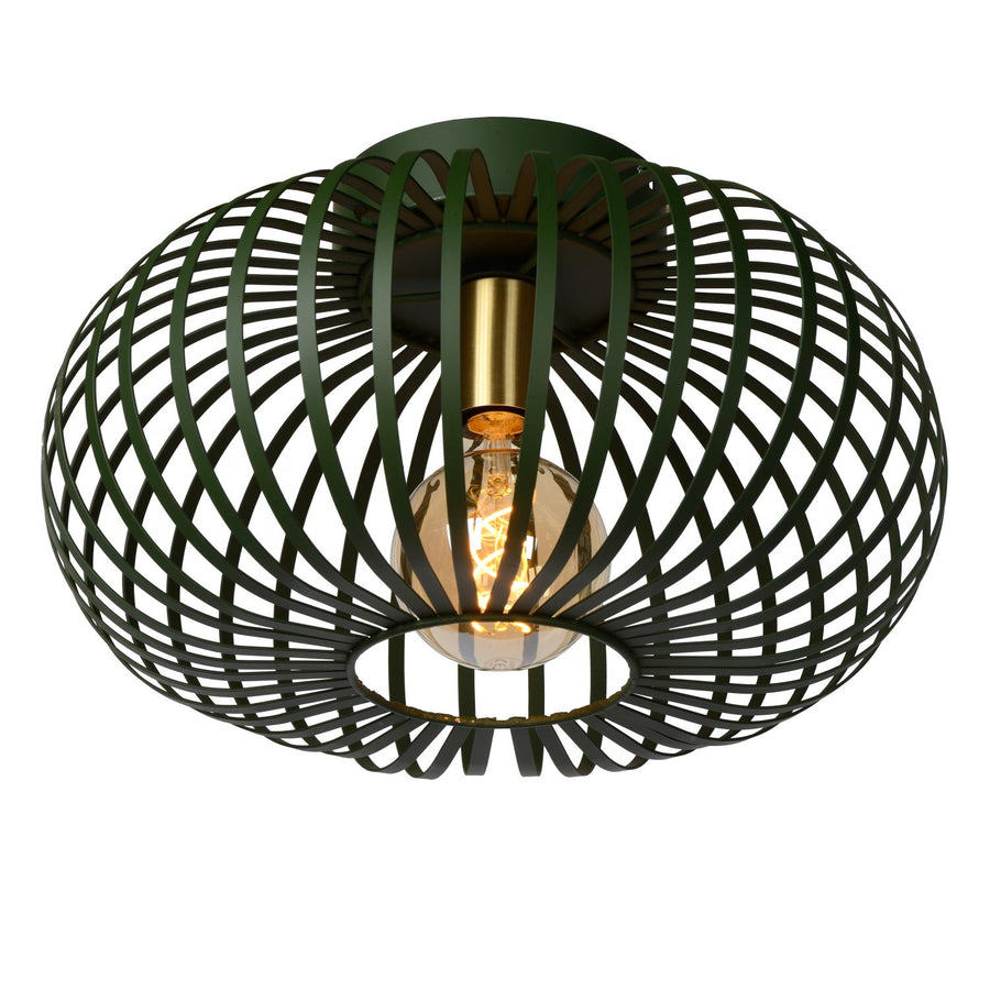 Lucide MANUELA plafondlamp Ø 39,5 cm, E27, groen
