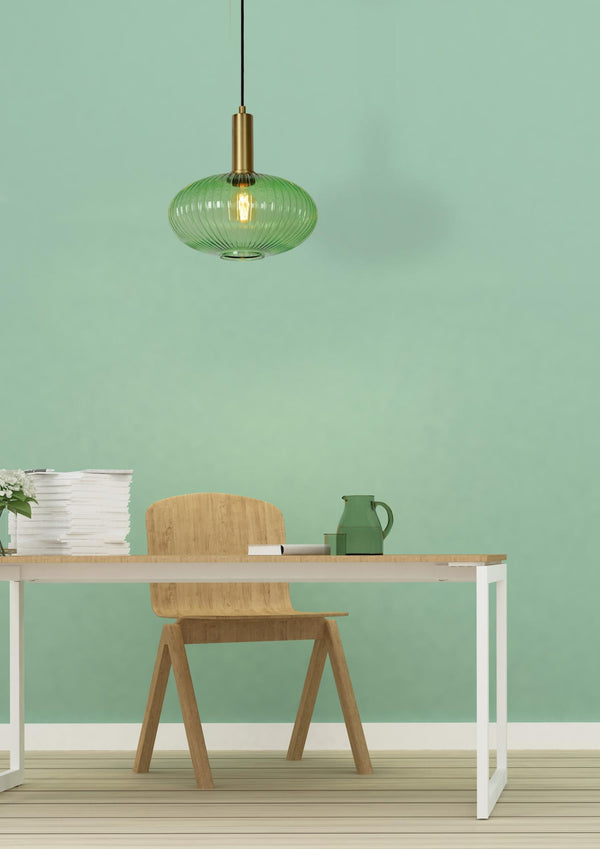 Lucide MALOTO hanglamp Ø 30 cm, E27, groen