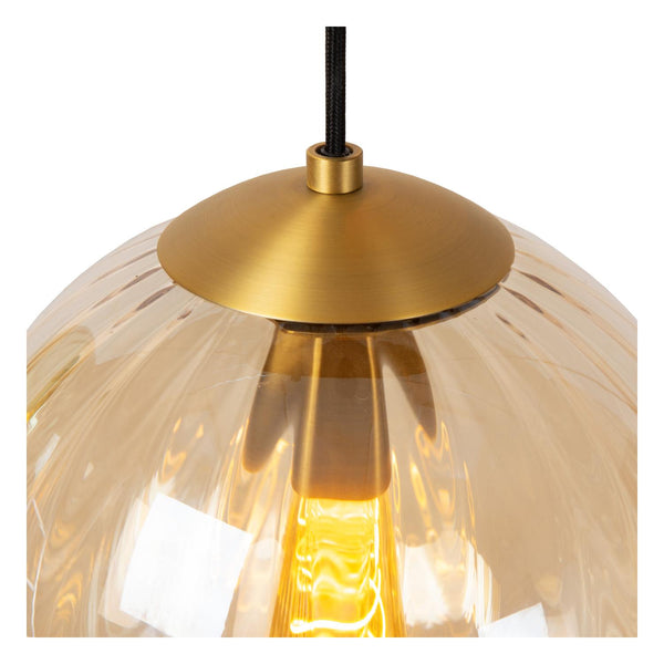 Lucide MONSARAZ hanglamp Ø 35 cm, 3 × E27, groen