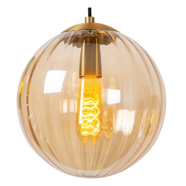 Lucide MONSARAZ hanglamp Ø 35 cm, 3 × E27, groen