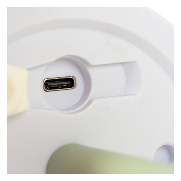 Lucide TYON oplaadbare LED-tafellamp voor binnen en buiten met dimfunctie, 2 W, IP65, groen