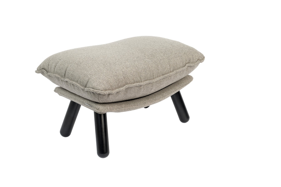 Lazy sack hocker lichtgrijs