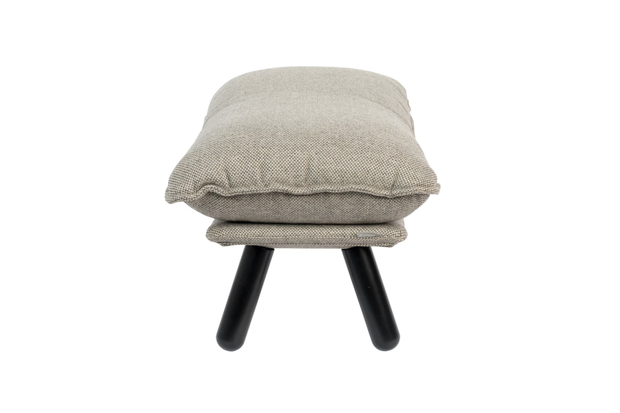 Lazy sack hocker lichtgrijs