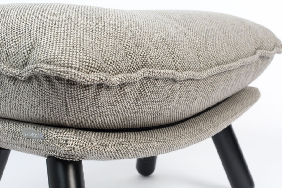 Lazy sack hocker lichtgrijs