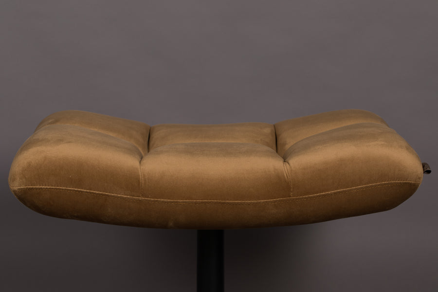 Bar hocker goud bruin