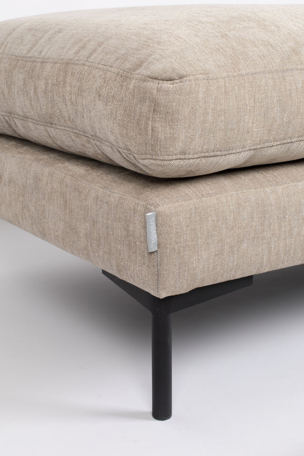 Summer hocker latte beige