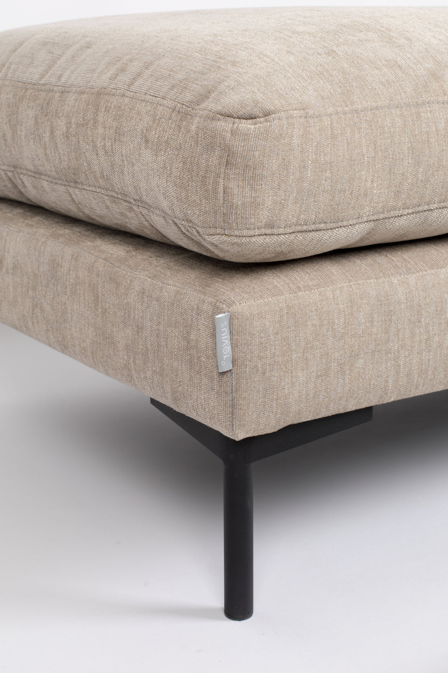 Summer hocker latte beige