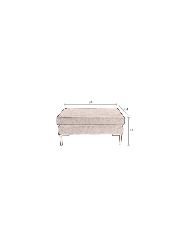 Hocker Houda Bos