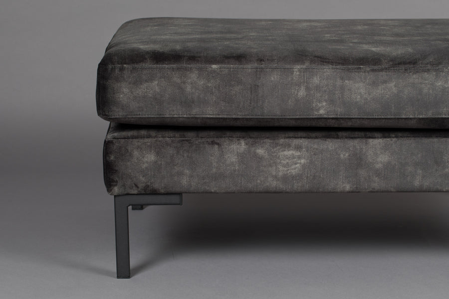 Hocker Houda Antraciet