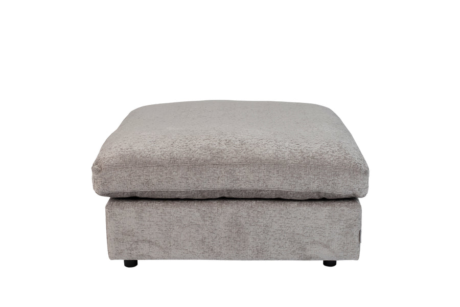Hocker Sense Licht Grijs Zacht